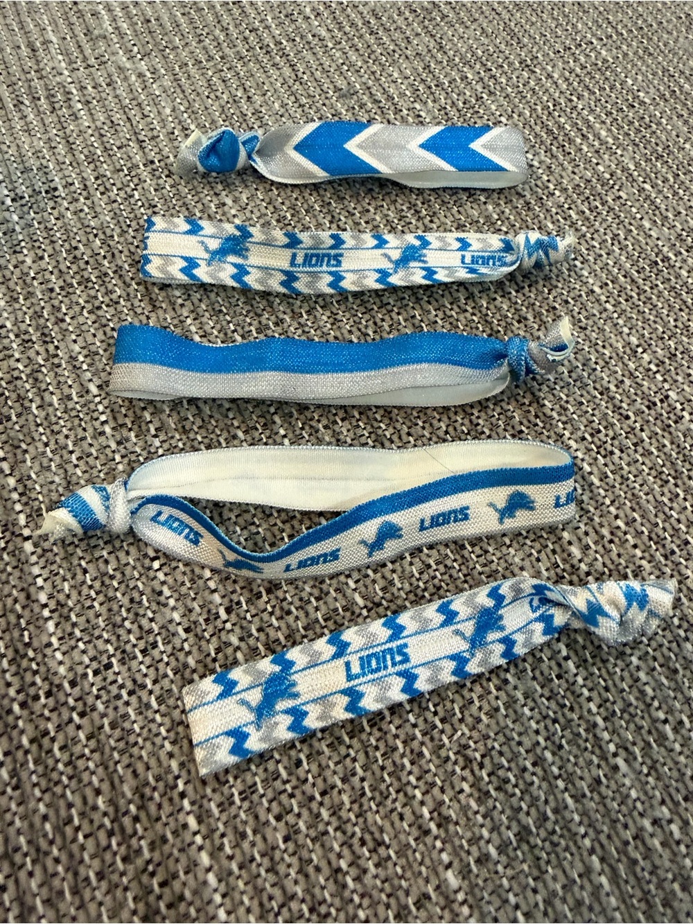 Detroit Lions Hair Ties